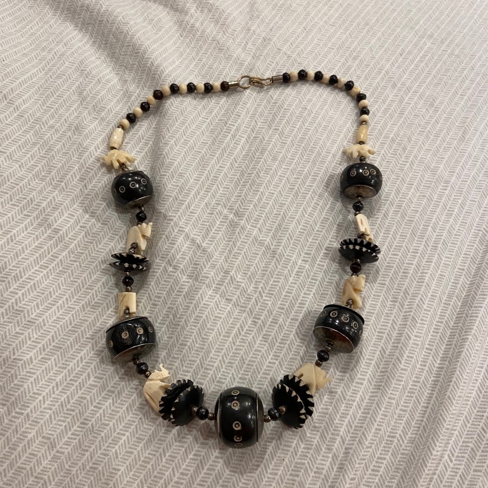 Elephant Beaded necklace